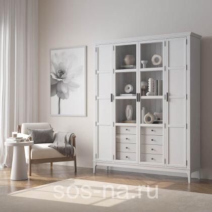 Шкаф для книг Квадро-С 422Ф/04